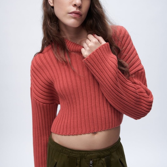 🌟Zara ribbed knit sweater - Picture 4 of 8